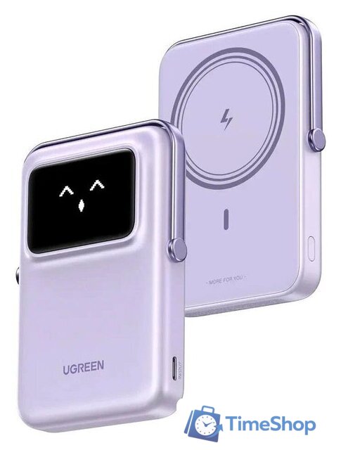 Внешний аккумулятор Ugreen PB572 10000mAh (фиолетовый) - Изображение №1 — Интернет-магазин Time-Shop