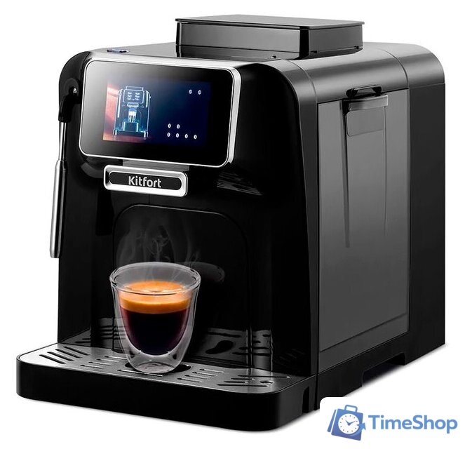 Кофемашина Kitfort KT-7472 - Изображение №1 — Интернет-магазин Time-Shop
