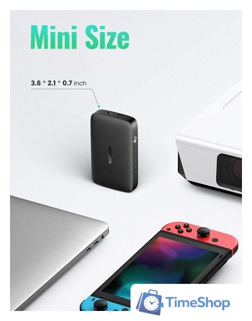 Переключатель Ugreen CM332 80125 4 x HDMI (с пультом ДУ, черный) - Изображение №7 — Интернет-магазин Time-Shop