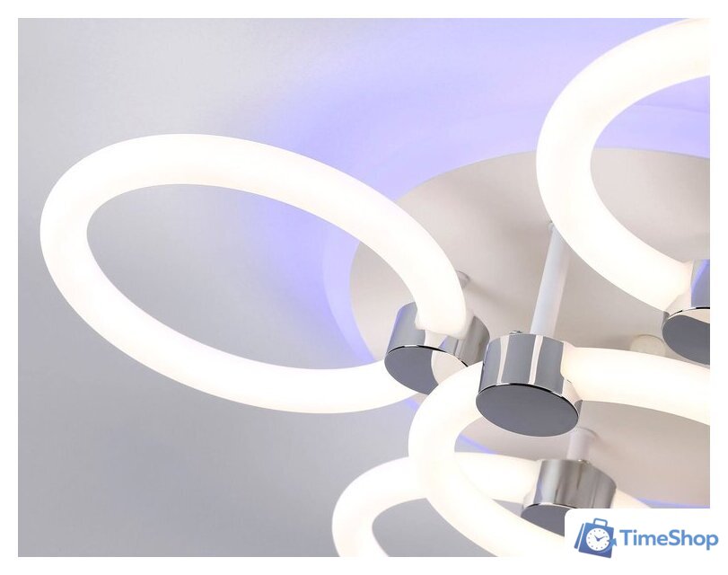 Припотолочная люстра Ambrella light Original FA3841/4+1 WH - Изображение №8 — Интернет-магазин Time-Shop