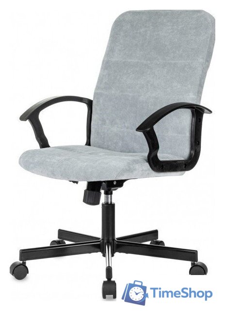 Офисное кресло Бюрократ Triest (серо-голубой Fabric Light-28) - Изображение №3 — Интернет-магазин Time-Shop