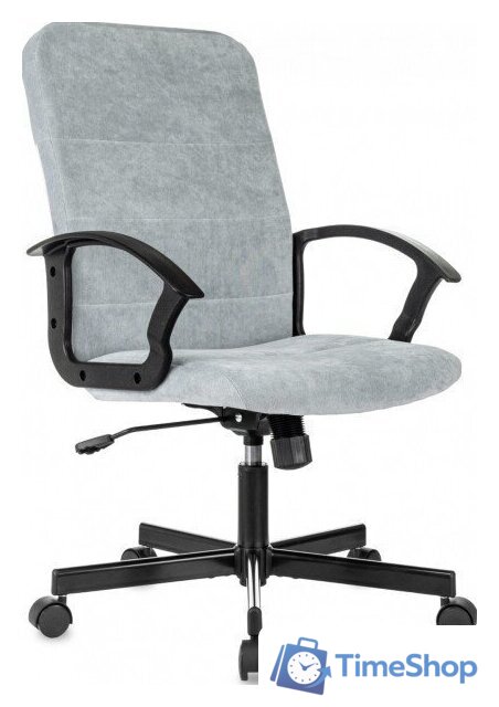Офисное кресло Бюрократ Triest (серо-голубой Fabric Light-28) - Изображение №1 — Интернет-магазин Time-Shop