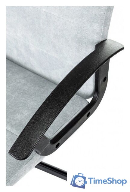 Офисное кресло Бюрократ Triest (серо-голубой Fabric Light-28) - Изображение №6 — Интернет-магазин Time-Shop