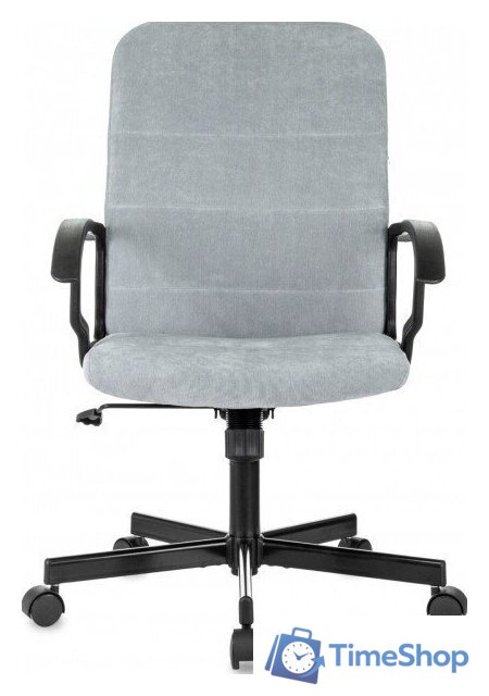 Офисное кресло Бюрократ Triest (серо-голубой Fabric Light-28) - Изображение №2 — Интернет-магазин Time-Shop