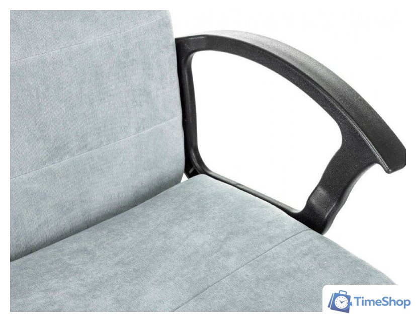 Офисное кресло Бюрократ Triest (серо-голубой Fabric Light-28) - Изображение №8 — Интернет-магазин Time-Shop