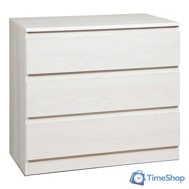 Комод Евва Турин ТР-3S/YA-S (ясень снежный) - Изображение №1 — Интернет-магазин Time-Shop