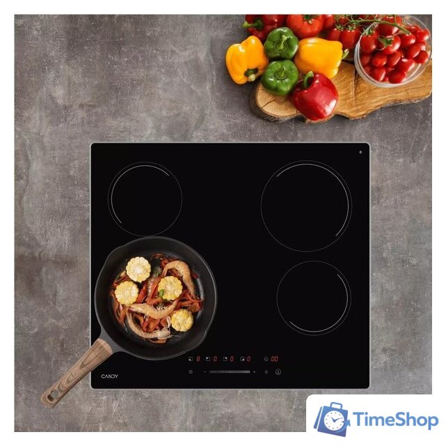 Варочная панель Candy CHXC64TDAB - Изображение №8 — Интернет-магазин Time-Shop