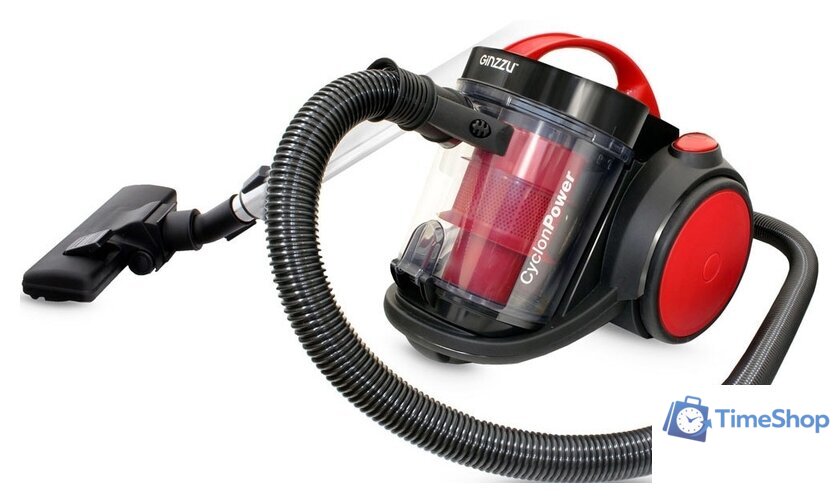 Пылесос Ginzzu VS435 (красный) - Изображение №2 — Интернет-магазин Time-Shop