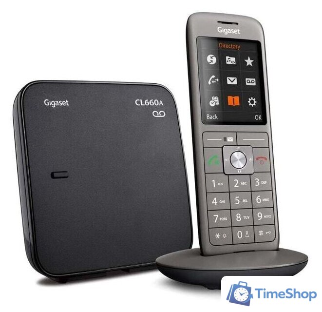 Радиотелефон Gigaset CL660A (серый) - Изображение №3 — Интернет-магазин Time-Shop