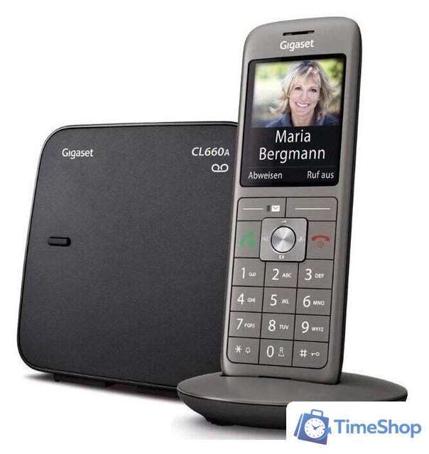 Радиотелефон Gigaset CL660A (серый) - Изображение №2 — Интернет-магазин Time-Shop