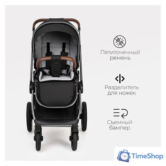 Универсальная коляска Tomix Adele 2 в 1 S760/2 (черный) - Изображение №27 — Интернет-магазин Time-Shop