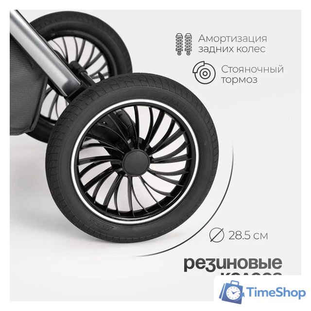 Универсальная коляска Tomix Adele 2 в 1 S760/2 (черный) - Изображение №38 — Интернет-магазин Time-Shop