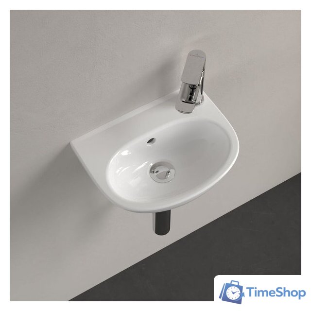 Умывальник Villeroy & Boch O.Novo 43403601 - Изображение №5 — Интернет-магазин Time-Shop