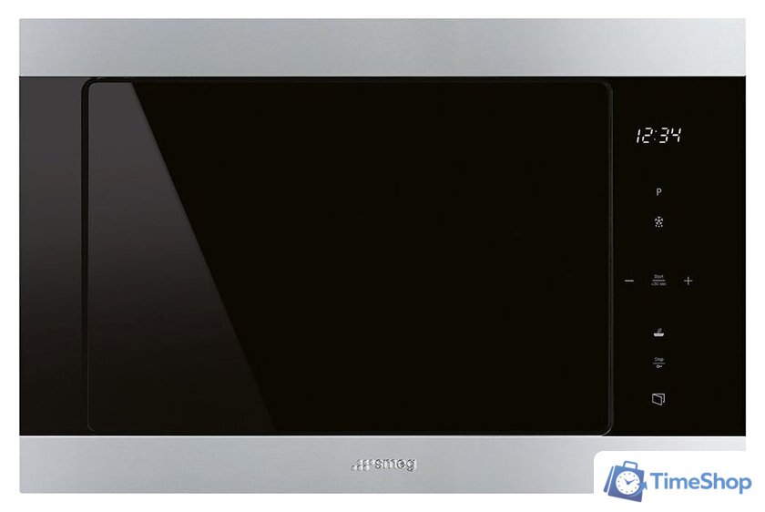 Микроволновая печь Smeg FMI325X - Изображение №1 — Интернет-магазин Time-Shop