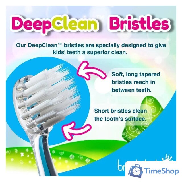 Электрическая зубная щетка Brush-Baby KidzSonic Unicorn - Изображение №8 — Интернет-магазин Time-Shop