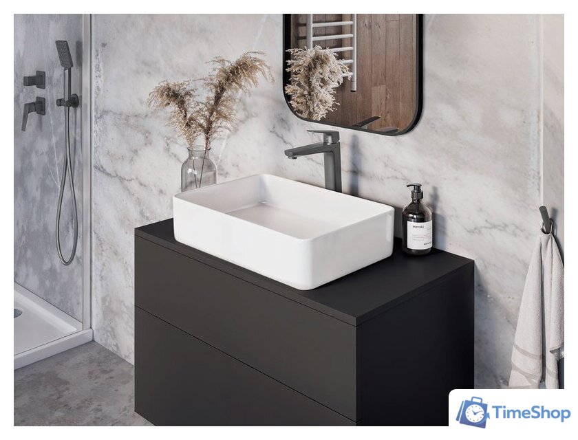 Смеситель Deante Blur Titanium BQL-D20K (титан) - Изображение №3 — Интернет-магазин Time-Shop