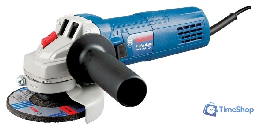Угловая шлифмашина Bosch GWS 750 S Professional 0601394121 - Изображение №1 — Интернет-магазин Time-Shop