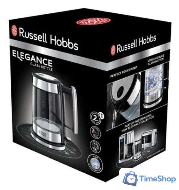 Электрический чайник Russell Hobbs Elegance 23830-70 - Изображение №8 — Интернет-магазин Time-Shop