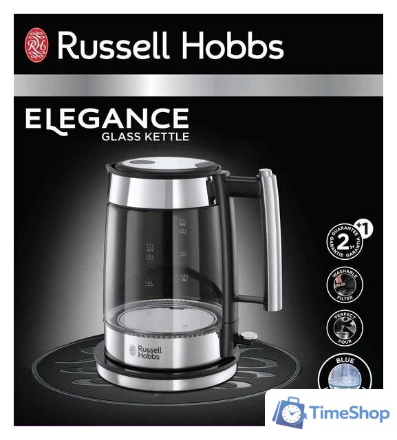Электрический чайник Russell Hobbs Elegance 23830-70 - Изображение №7 — Интернет-магазин Time-Shop