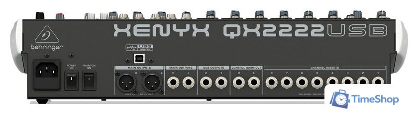 Микшерный пульт Behringer Xenyx QX2222USB - Изображение №4 — Интернет-магазин Time-Shop