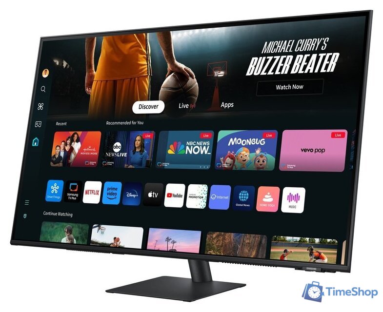 Smart монитор Samsung Smart M7 LS43DM702UUXDU - Изображение №8 — Интернет-магазин Time-Shop