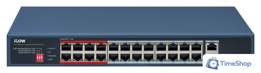 Неуправляемый коммутатор iFlow F-SW-EU426POE-V/L - Изображение №1 — Интернет-магазин Time-Shop