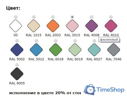Ванна Эстет Марсель 170x80 - Изображение №7 — Интернет-магазин Time-Shop