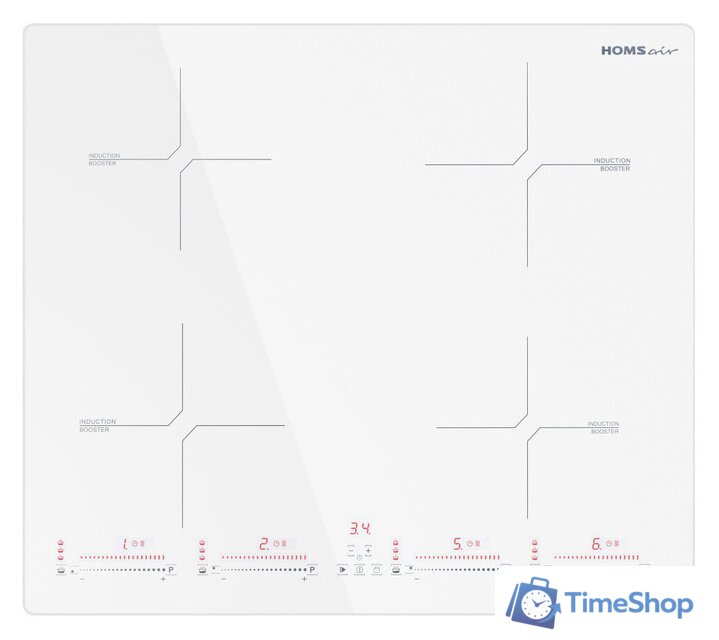 Варочная панель HOMSair HIC64SWH - Изображение №1 — Интернет-магазин Time-Shop