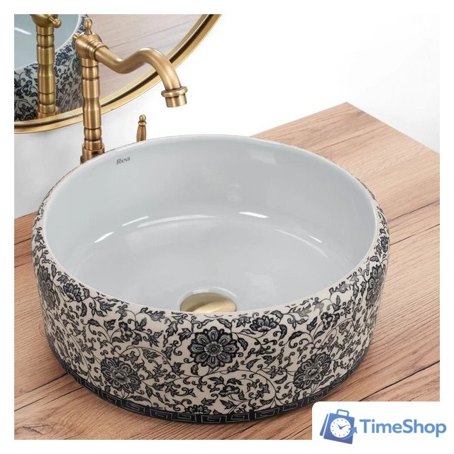 Умывальник Rea Florisa U3308 - Изображение №4 — Интернет-магазин Time-Shop