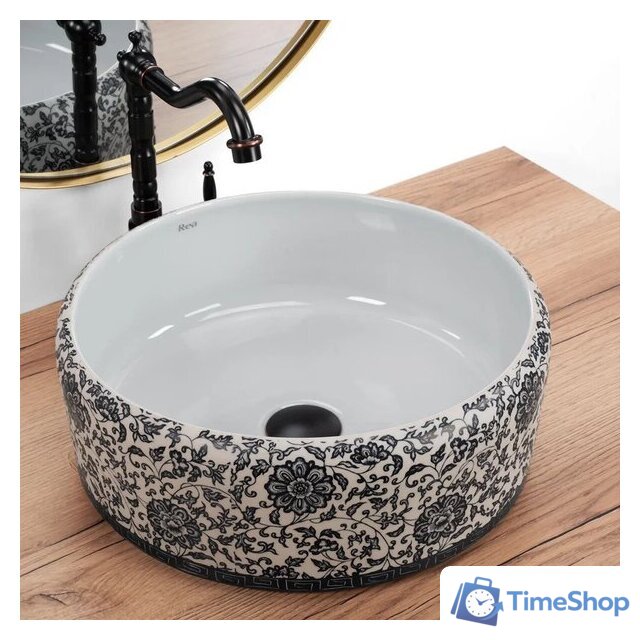 Умывальник Rea Florisa U3308 - Изображение №5 — Интернет-магазин Time-Shop