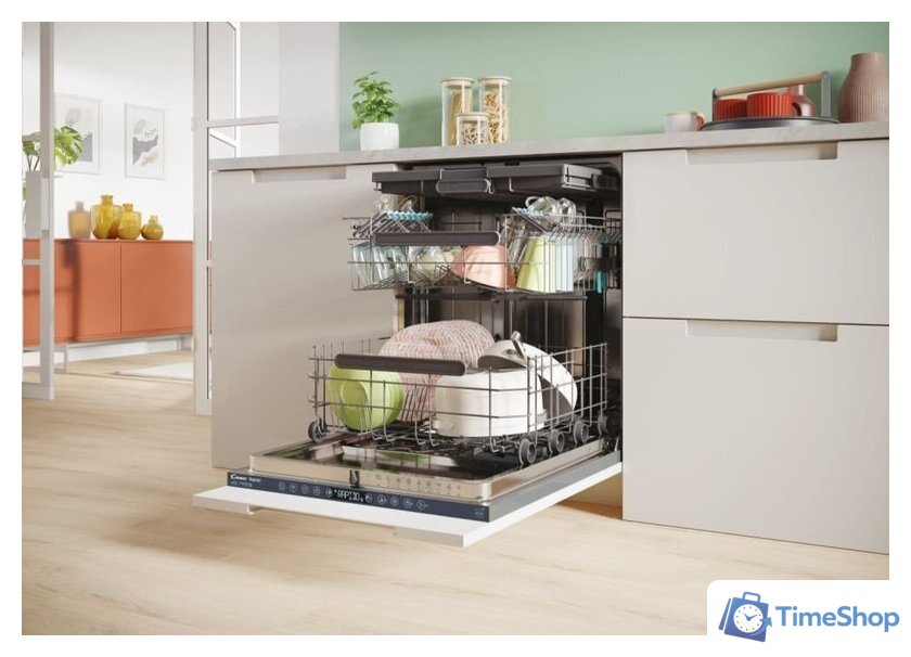 Встраиваемая посудомоечная машина Candy RapidO CS 6B0S3PSA - Изображение №28 — Интернет-магазин Time-Shop