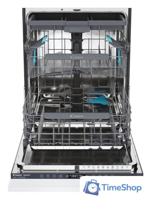 Встраиваемая посудомоечная машина Candy RapidO CS 6B0S3PSA - Изображение №6 — Интернет-магазин Time-Shop