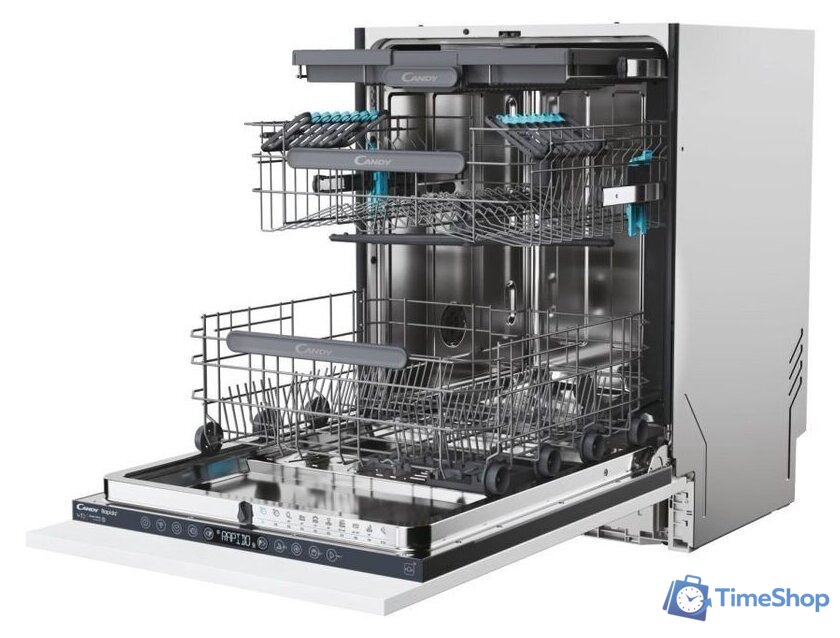 Встраиваемая посудомоечная машина Candy RapidO CS 6B0S3PSA - Изображение №9 — Интернет-магазин Time-Shop