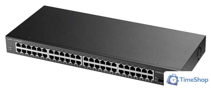 Управляемый коммутатор уровня 2+ Zyxel GS1900-48 - Изображение №1 — Интернет-магазин Time-Shop