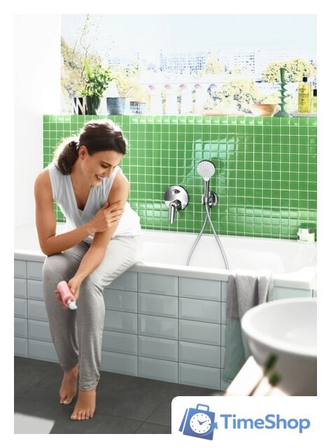 Смеситель Hansgrohe Novus 71045000 - Изображение №2 — Интернет-магазин Time-Shop