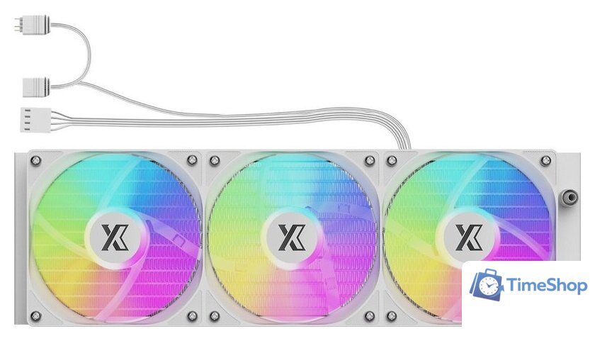 Система жидкостного охлаждения для процессора XASTRA LP360 ARGB WH - Изображение №3 — Интернет-магазин Time-Shop