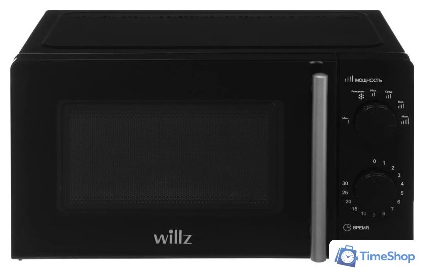 Микроволновая печь Willz MOS-1706MB (черный) - Изображение №2 — Интернет-магазин Time-Shop