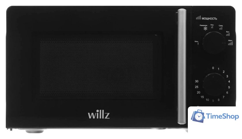 Микроволновая печь Willz MOS-1706MB (черный) - Изображение №1 — Интернет-магазин Time-Shop