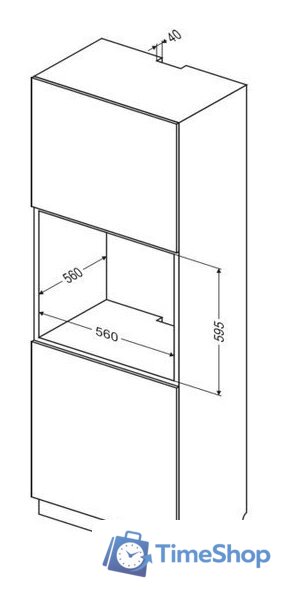 Электрический духовой шкаф Hansa BOEI68428 - Изображение №3 — Интернет-магазин Time-Shop