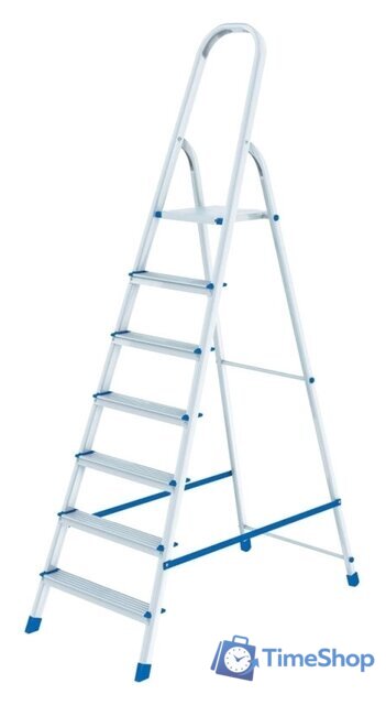 Лестница-стремянка СибрТех 97717 7 ступеней - Изображение №1 — Интернет-магазин Time-Shop