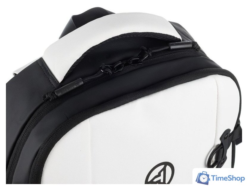 Городской рюкзак Torber Xtreme 18 TS1101WH (белый/черный) - Изображение №6 — Интернет-магазин Time-Shop