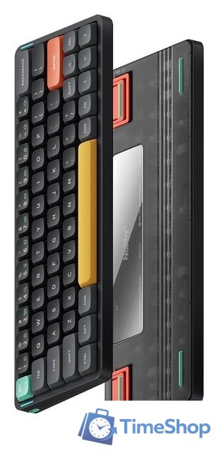 Клавиатура NuPhy Air60 V2 Basalt Black (NuPhy Low Profile Cowberry, нет кириллицы) - Изображение №3 — Интернет-магазин Time-Shop
