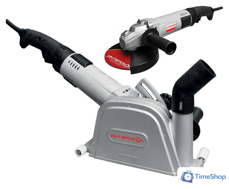 Бороздодел Интерскол ПД-150/1800Э + УШМ-180/1800Э 718.1.0.70 - Изображение №1 — Интернет-магазин Time-Shop