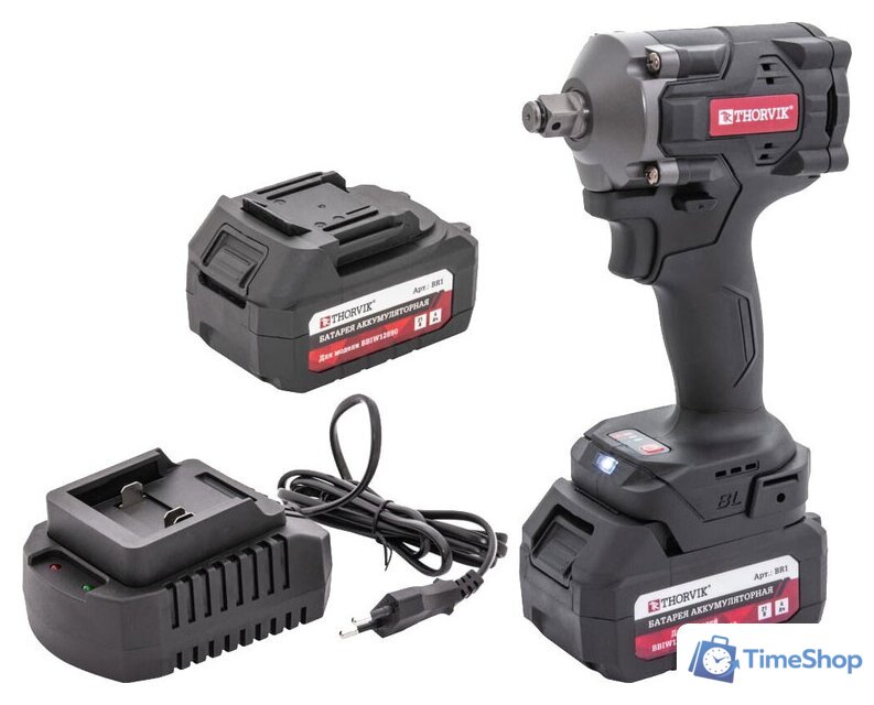Гайковерт Thorvik BBIW12620 (с 2-мя АКБ, кейс) - Изображение №1 — Интернет-магазин Time-Shop