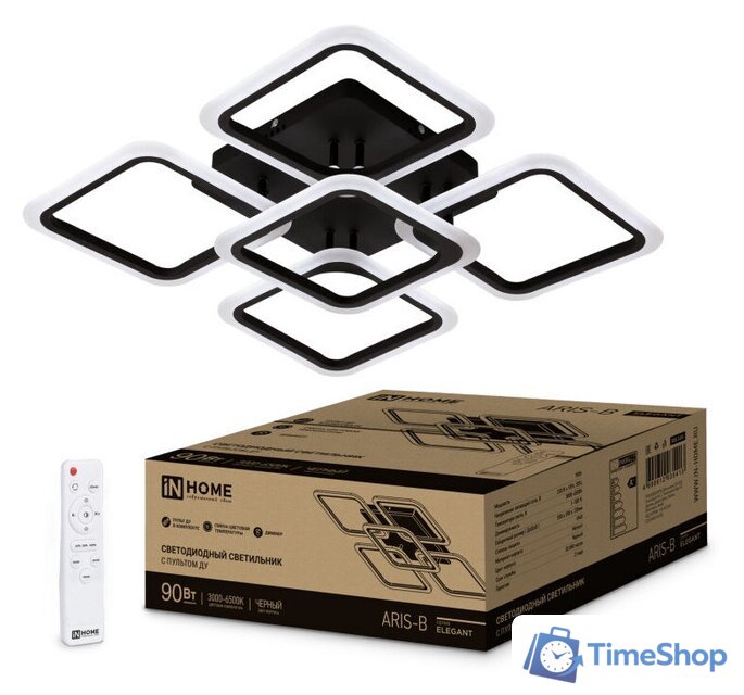 Припотолочная люстра In Home Elegant Aris-B 4690612035413 - Изображение №2 — Интернет-магазин Time-Shop