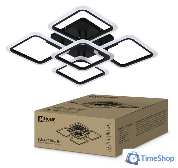 Припотолочная люстра In Home Elegant Aris-B 4690612035413 - Изображение №3 — Интернет-магазин Time-Shop