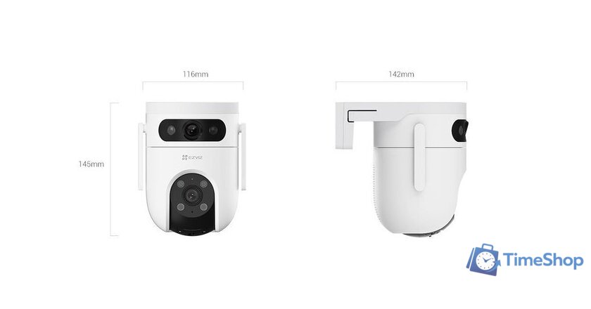 IP-камера Ezviz H9c Dual 2K CS-H9c-R100-8H33WKFL - Изображение №2 — Интернет-магазин Time-Shop