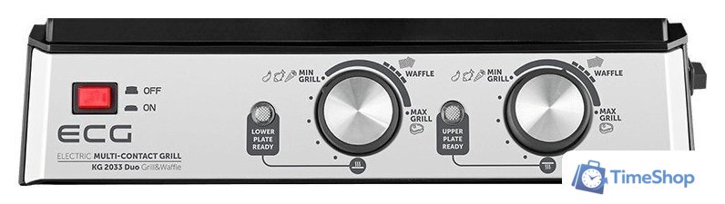 Электрогриль ECG KG 2033 Duo Grill & Waffle - Изображение №23 — Интернет-магазин Time-Shop