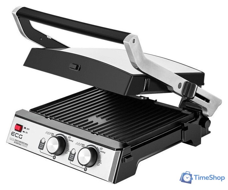 Электрогриль ECG KG 2033 Duo Grill & Waffle - Изображение №7 — Интернет-магазин Time-Shop