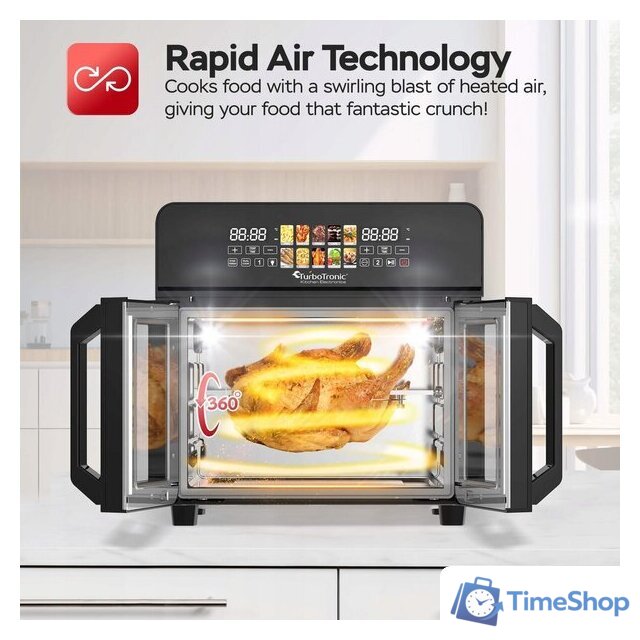 Мини-печь TurboTronic TT-AFO240 - Изображение №5 — Интернет-магазин Time-Shop